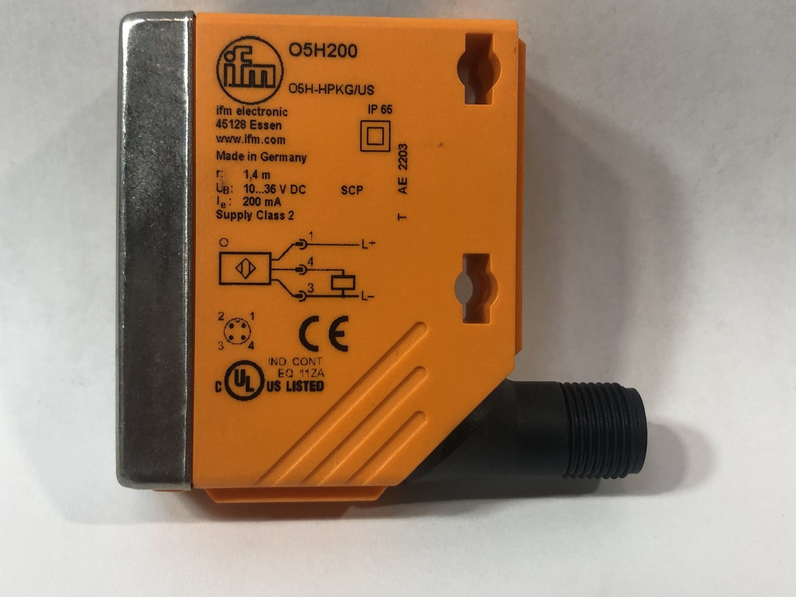 IFM O5H200 Diffuse Reflection Sensors with Background Suppression – Great