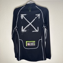 OFF-WHITE X NIKE PRO LONG SLEEVE TOP CN5528-010 LARGE NEW W/TAG