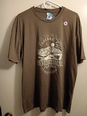 Men’s Tshirt With Donner, Green Color Memorial Emblem. Size XL