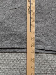 Faherty Cloud Cotton Shirt Mens Large Gray Raglan Long Sleeve Henley Tagless
