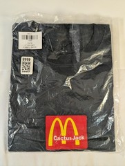 Travis Scott Cactus Jack x McDonald’s Sesame II T-Shirt Black Size Small S NWT