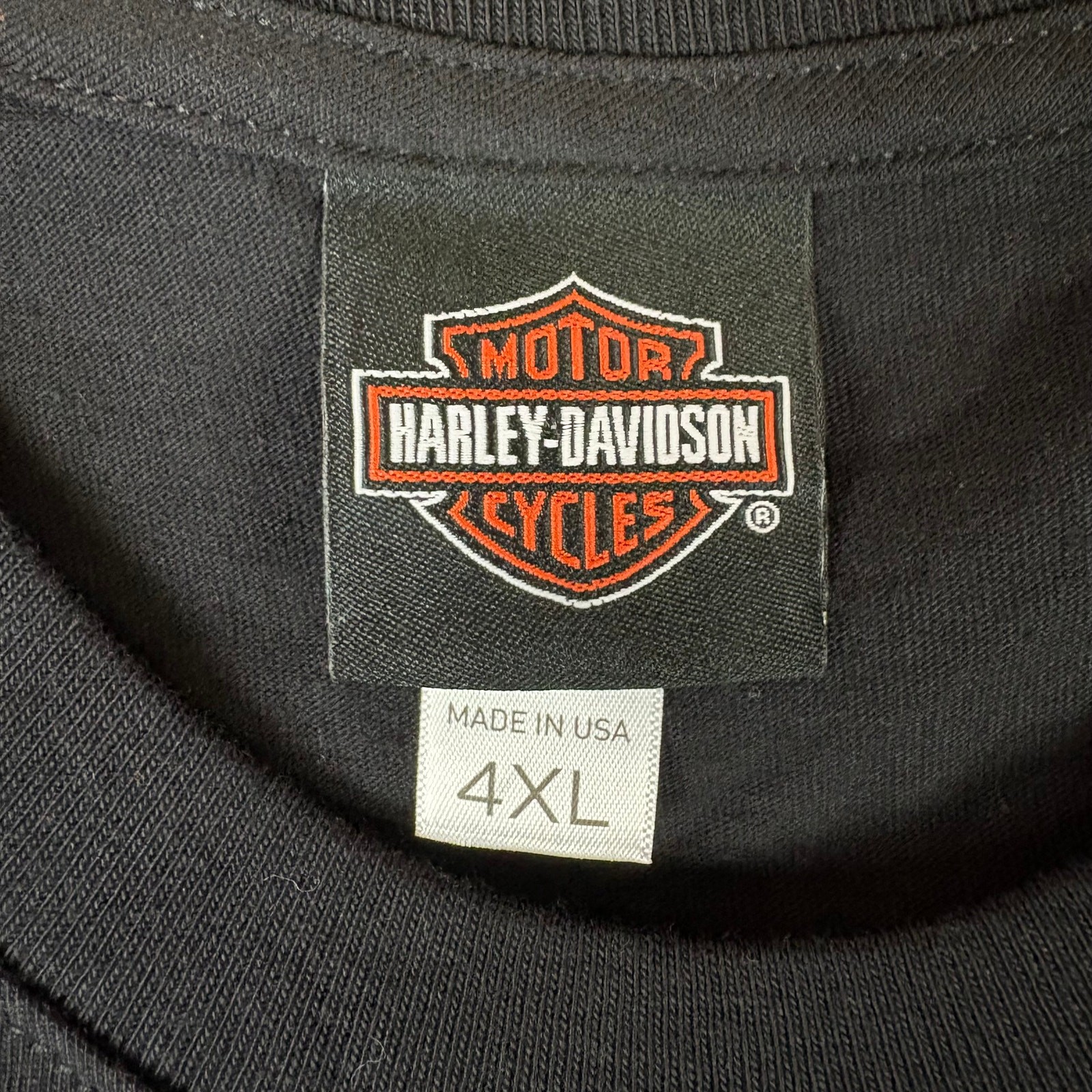 2023 Harley Davidson Motorcycles Vintage Iron Graphic T-shirt size Men's 4XL gallery