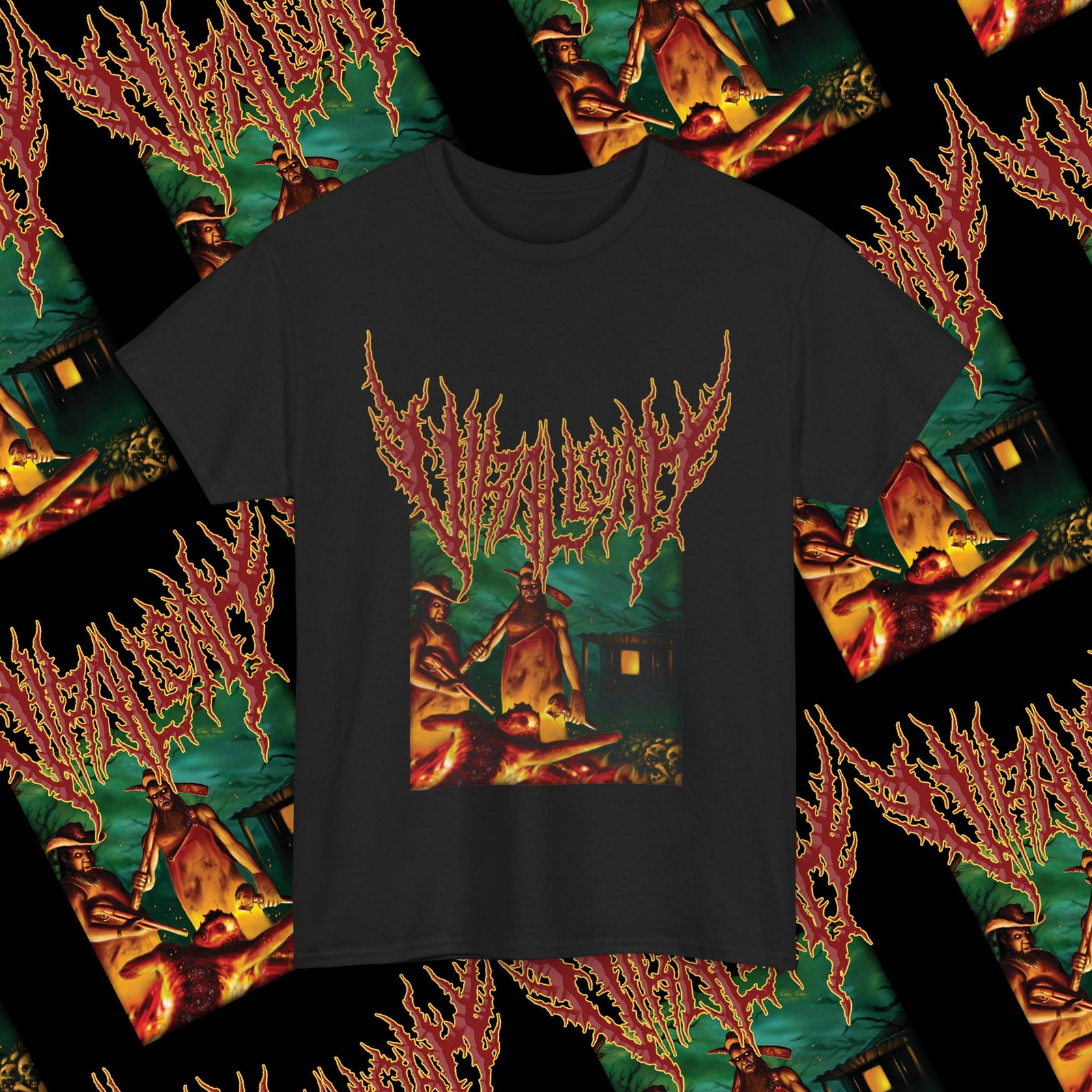 Viral Load “Backwoods Bludgeoning”, Brutal Death Metal Band T-Shirt