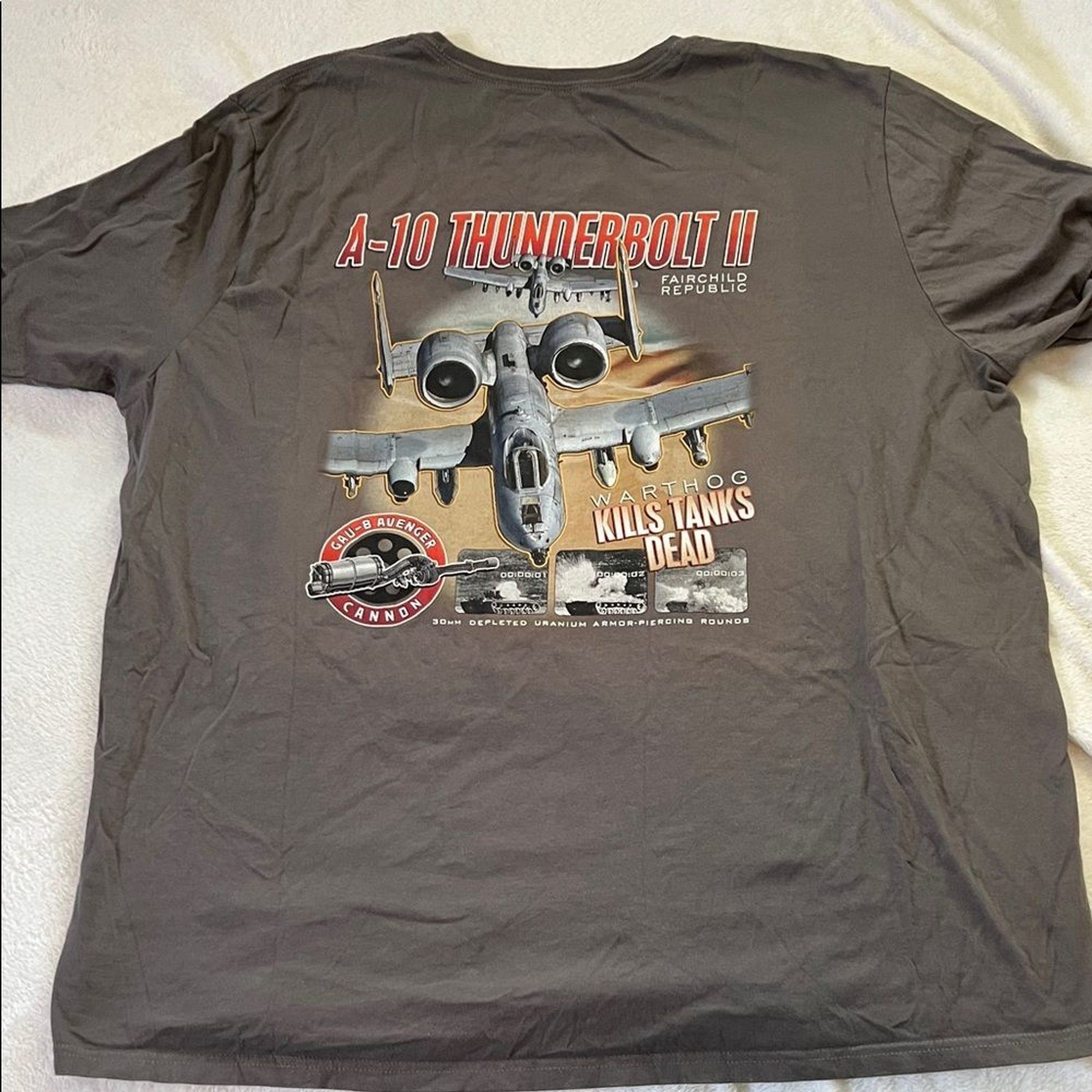 A-10 Thunderbolt II Graphic T-Shirt (Men’s 3XLT) gallery