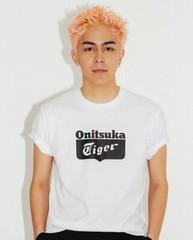 Onitsuka Tiger LOGO TEE 2183B173 Unisex WHITE/BLACK T-shirt