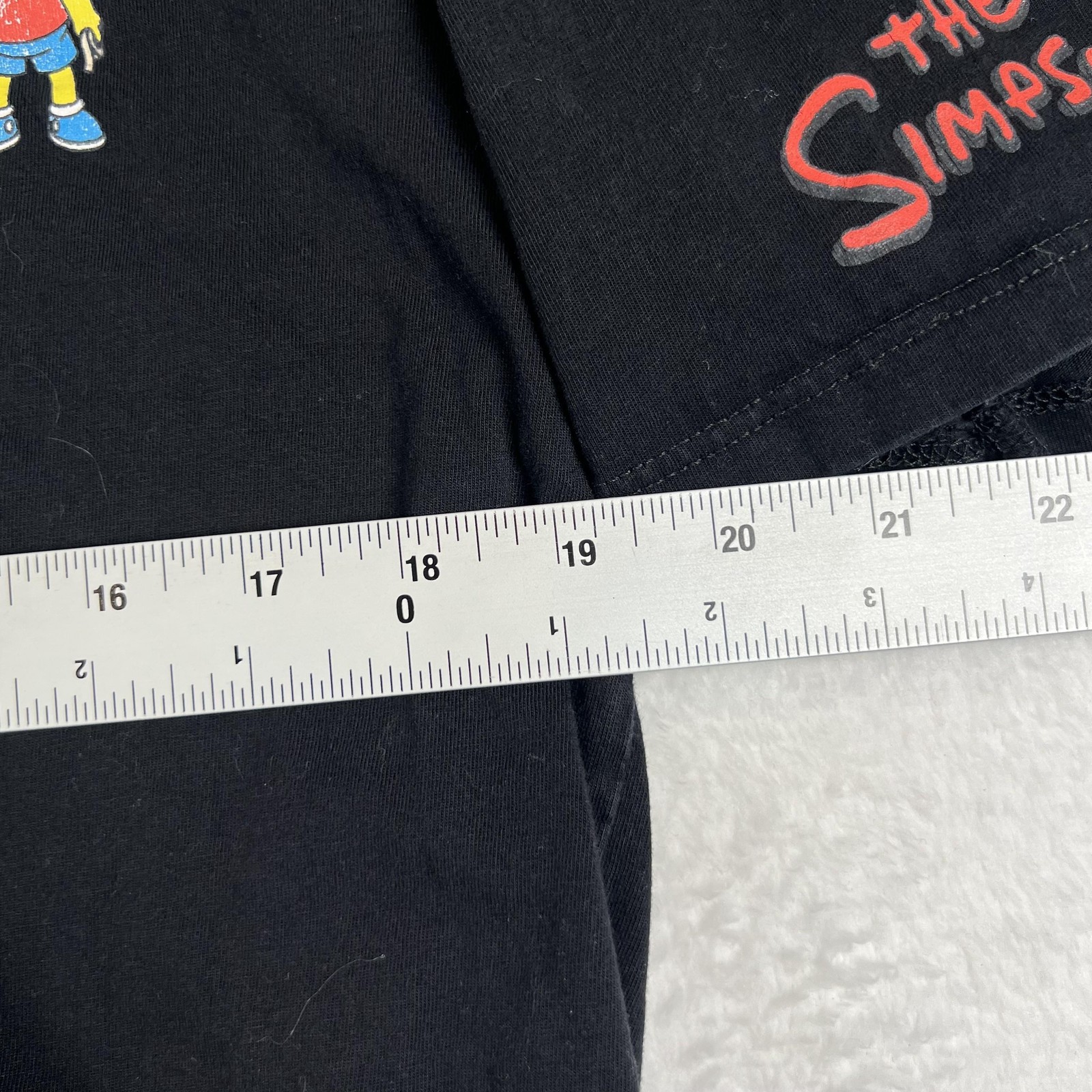 The Simpsons Shirt Mens Large Black Homer Bart Wide Load Graphic Cartoon Tee gallery