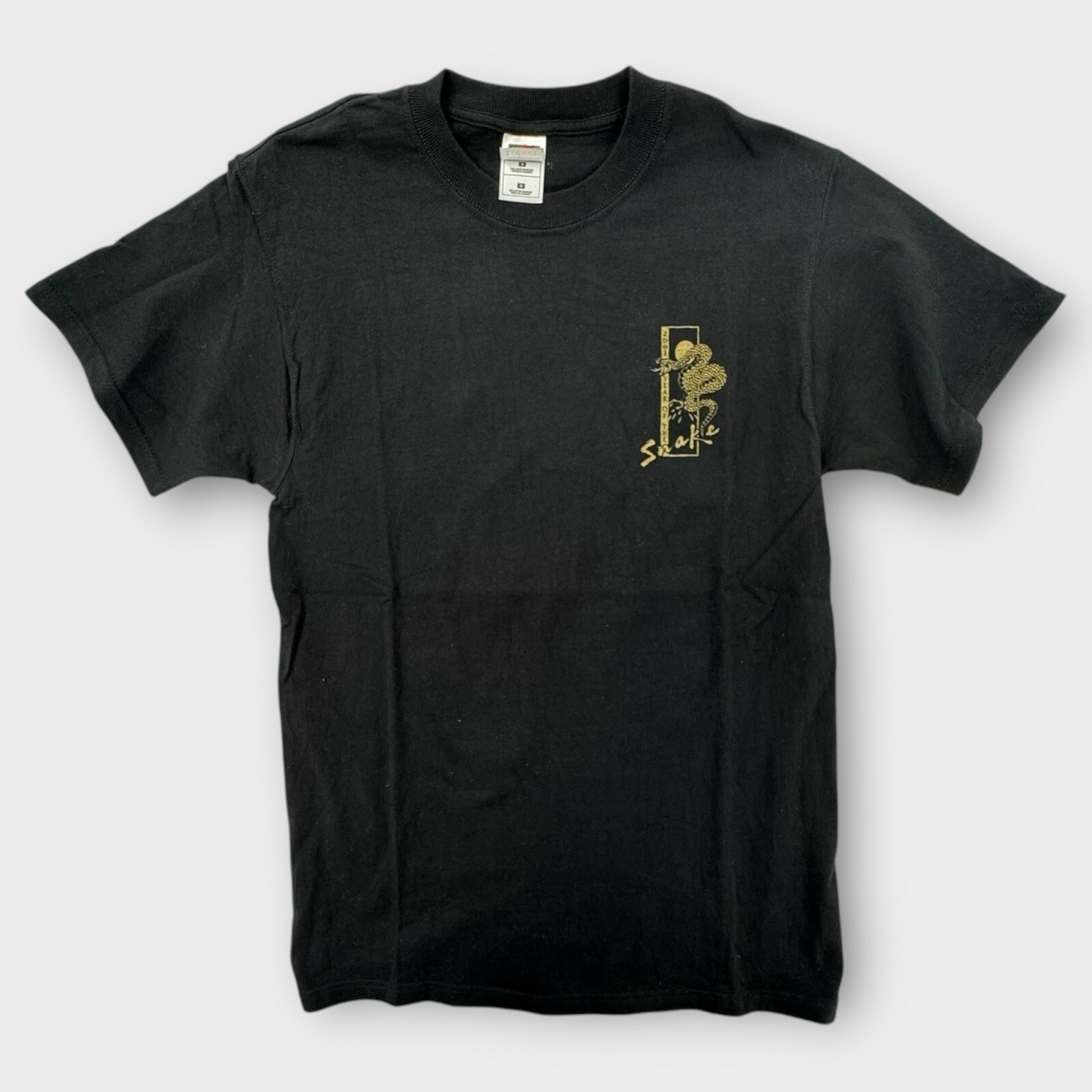 Vintage 2001 Year Of The Snake T Shirt Mens Medium Black Chinese Graphic Hawaii gallery