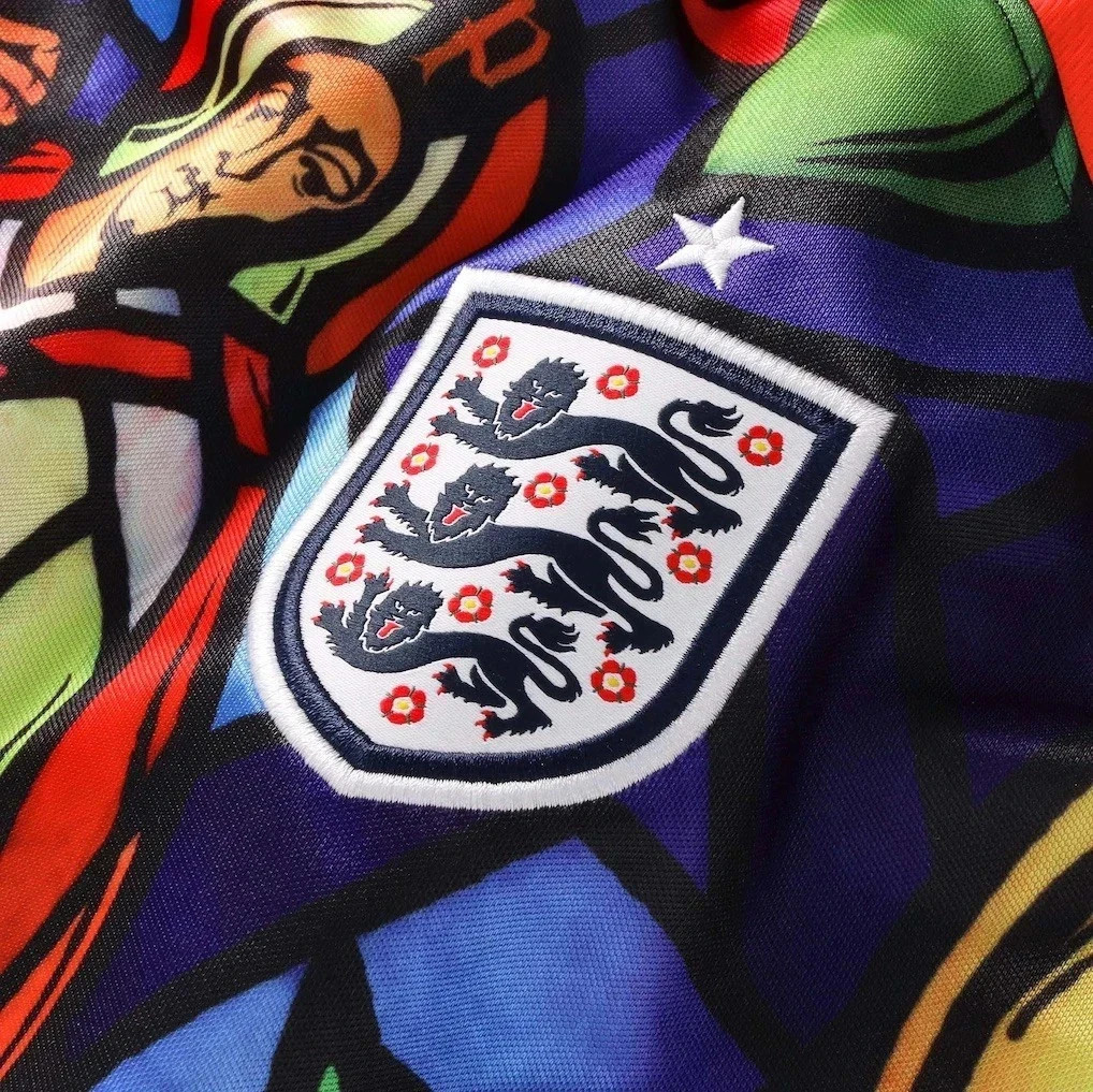 Palace x Nike England Dri-FIT Football Jersey Bright Crimson - Large *PRESALE* gallery