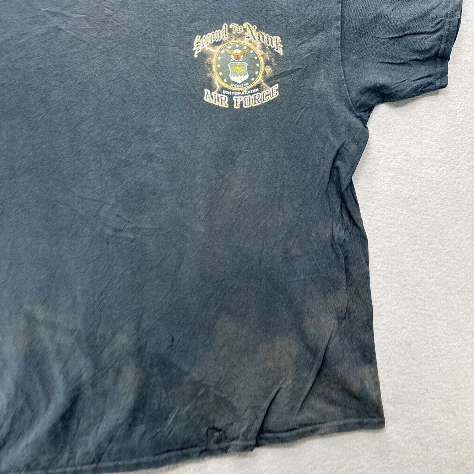 Vintage y2k 2nd Air Squadron T-Shirt Second to None Men's Large Air Force gallery