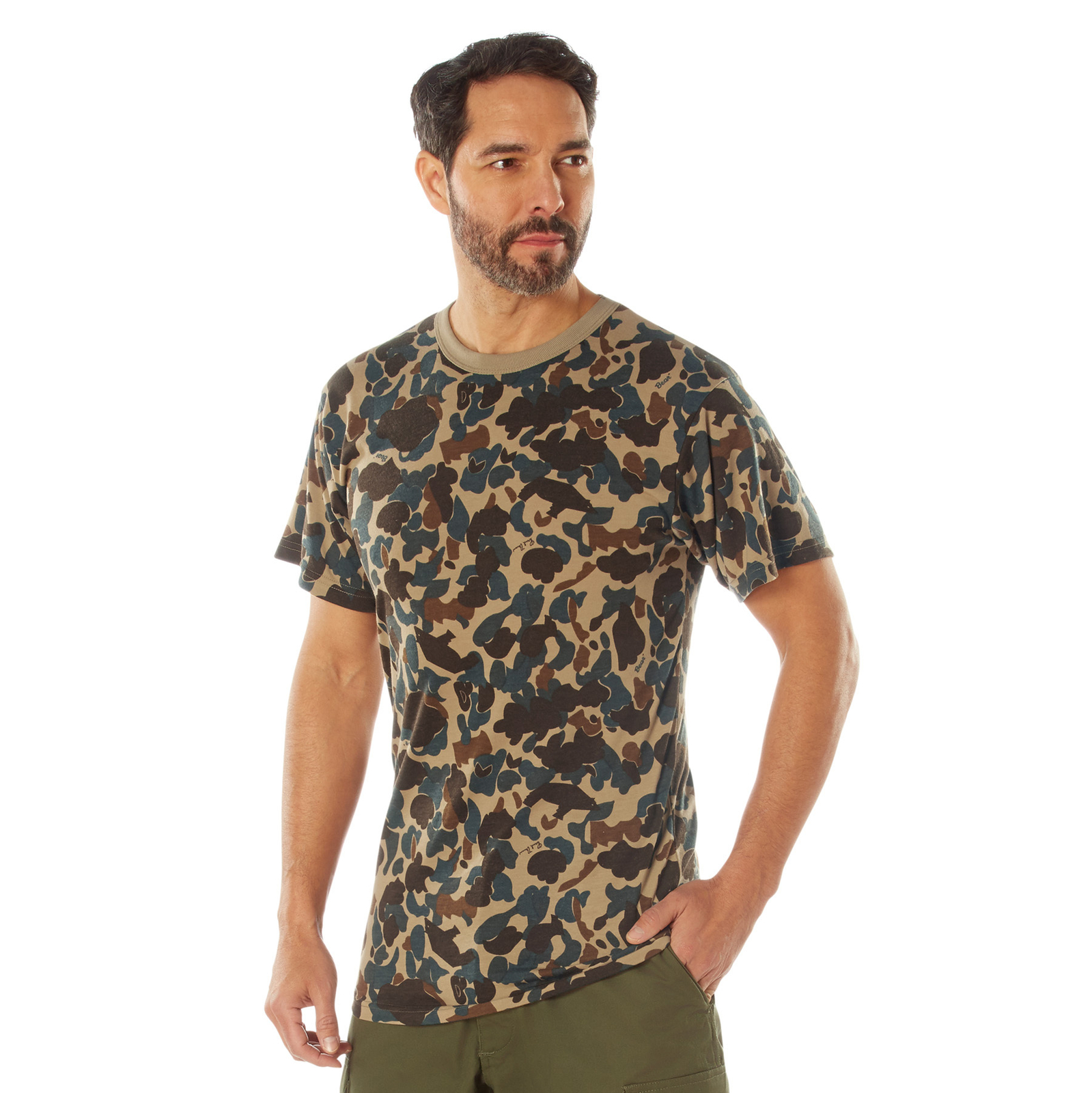 Rothco X Bear Archery Fred Bear Camo Moisture Wicking T-Shirt - Performance Camo gallery