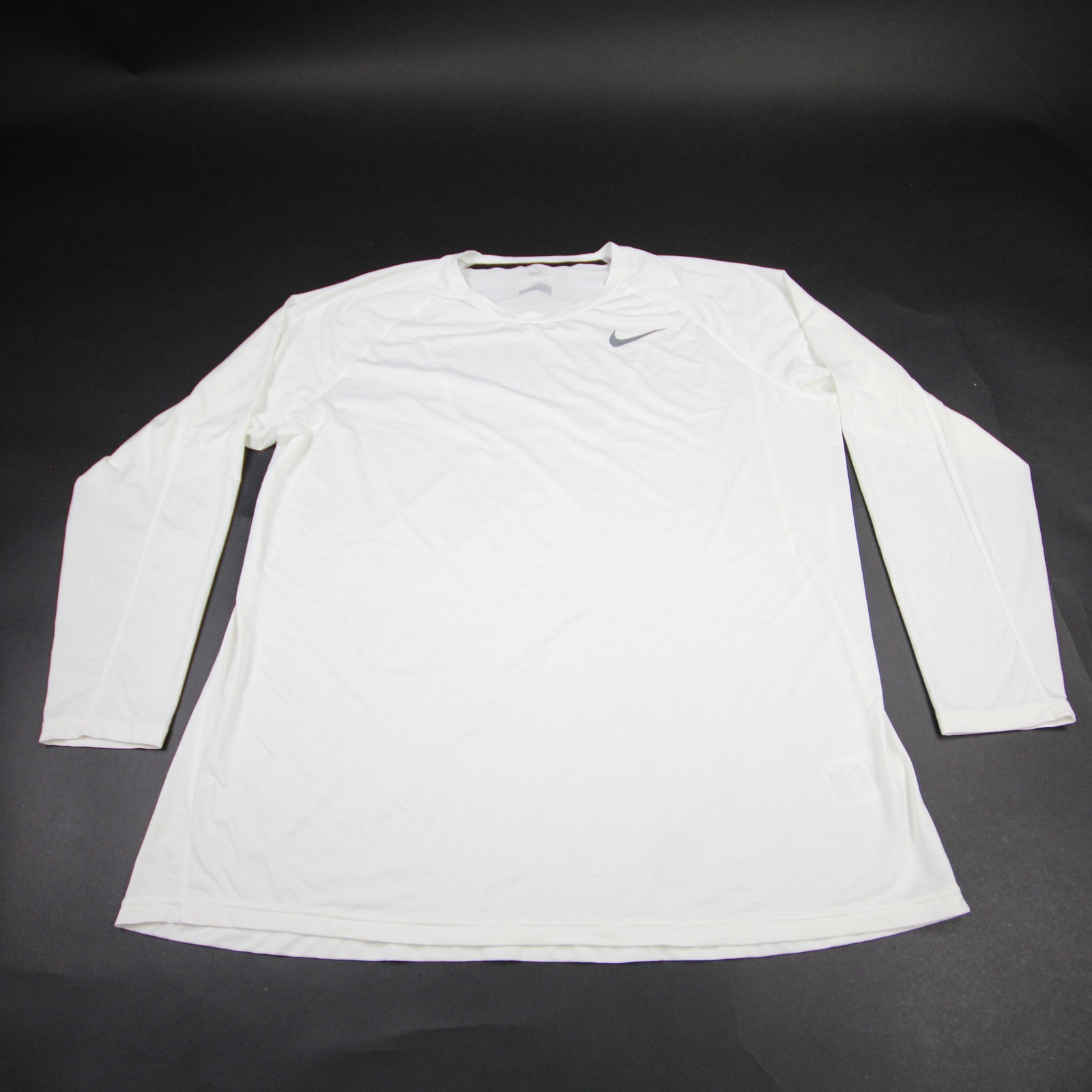Nike Long Sleeve Shirt Men's White Used XLT gallery