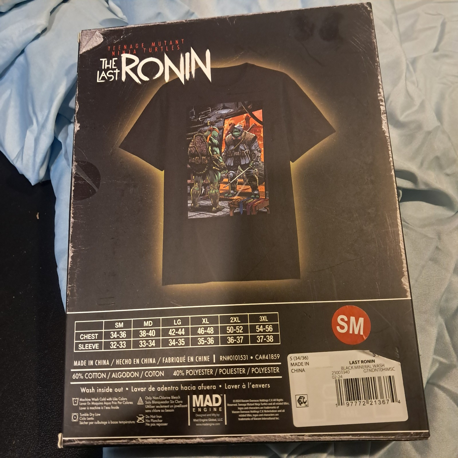 Teenage Mutant Ninja Turtles The Last Ronin T-shirt SMALL 34-36 New In Box! gallery