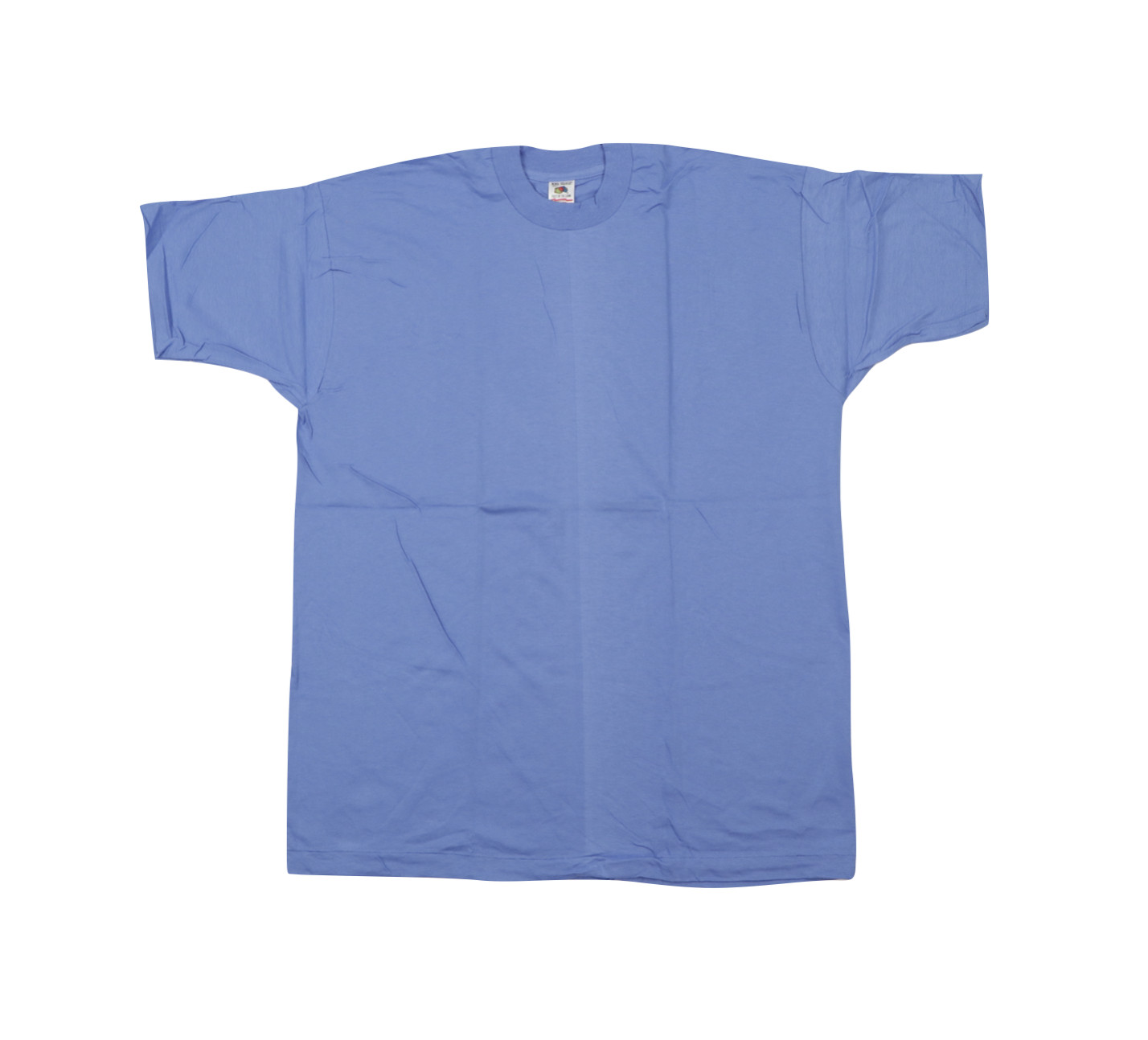 NOS Vintage 90s Streetwear Short Sleeve Blank T-Shirt Periwinkle USA Mens 2XL gallery