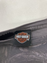 Harley Davidson Bali Indonesia Graphic T-shirt Men Large Gray Short Sleeve