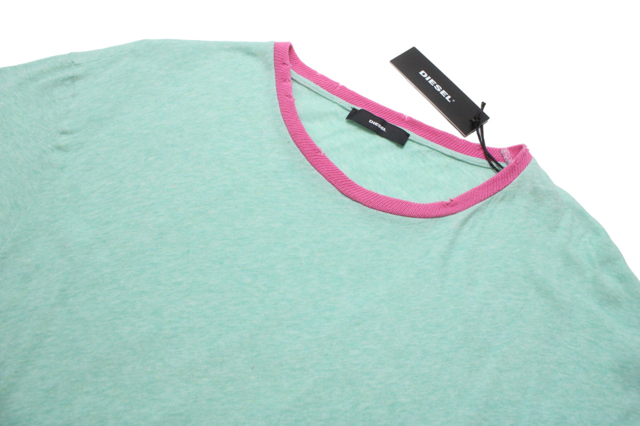 Diesel T-Shirt Mens Small Plus Size Stretchy Pullover Blend Pattern gallery