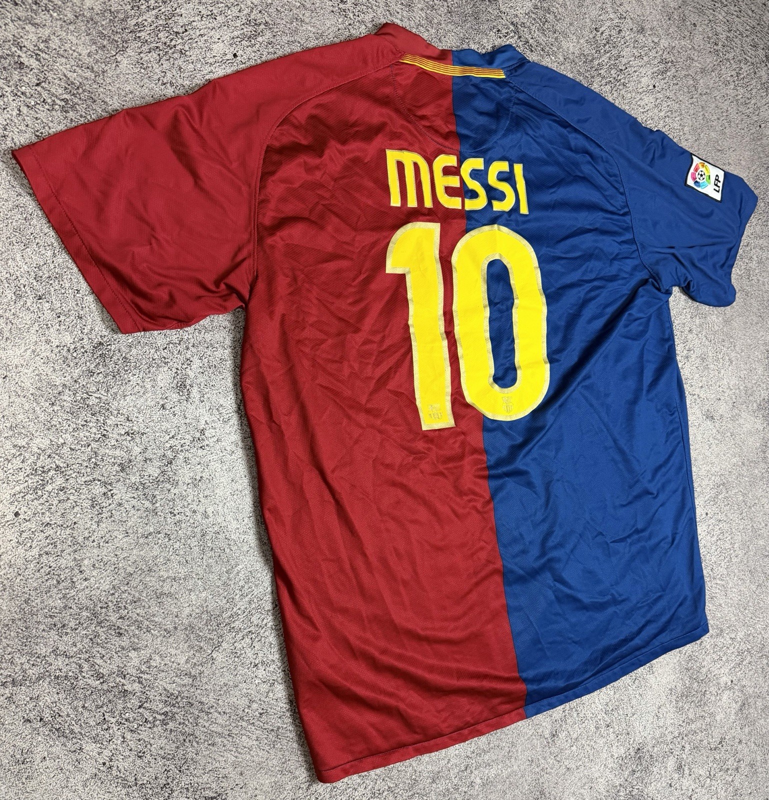 FC BARCELONA SPAIN 2008 2009 HOME FOOTBALL SHIRT JERSEY NIKE 10 MESSI 286784-655 gallery