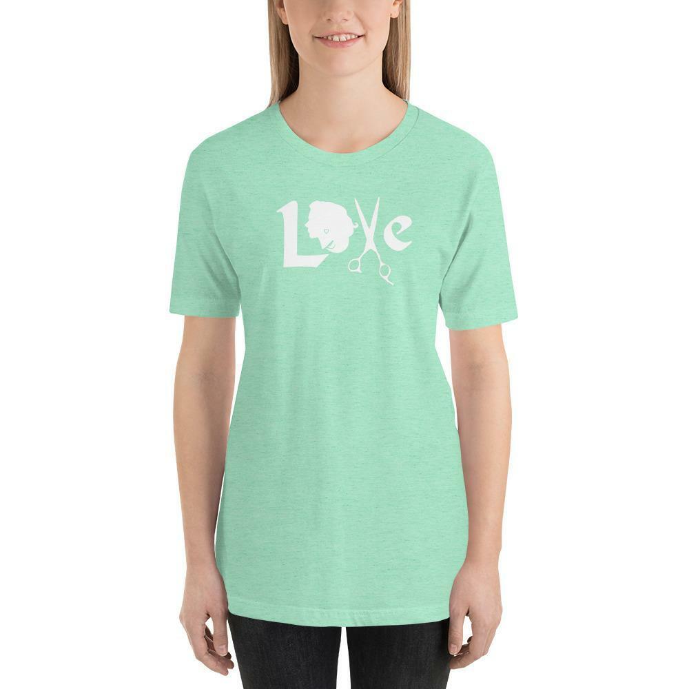 STYLIST LOVE SHORT-SLEEVE UNISEX T-SHIRT - 100% Combed & Ring-spun Cotton Great gallery