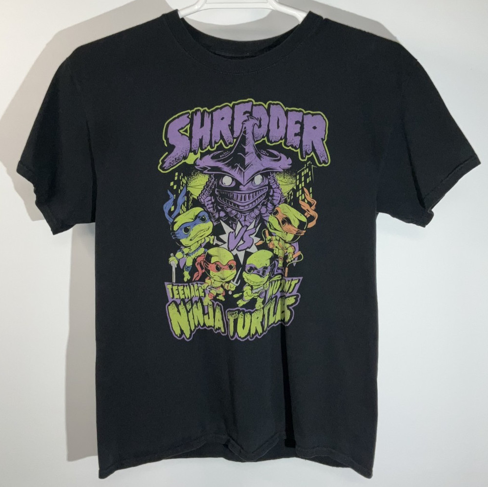 Teenage Mutant Ninja Turtles Short Sleeve T-Shirt Men’s Large Black