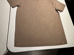 Lululemon Shirt Men’s Medium Brown Fundamental Gym Crewneck Cotton Lyocell Top