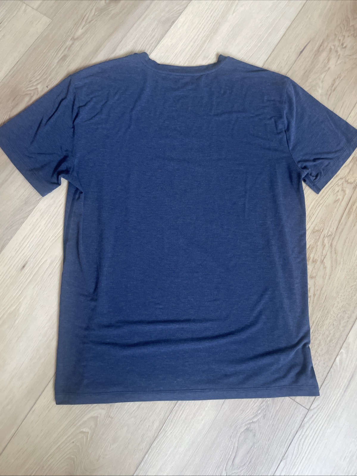 No Bull Shirt Mens Large Logo Crewneck Tee Athletic Stretch Blue gallery