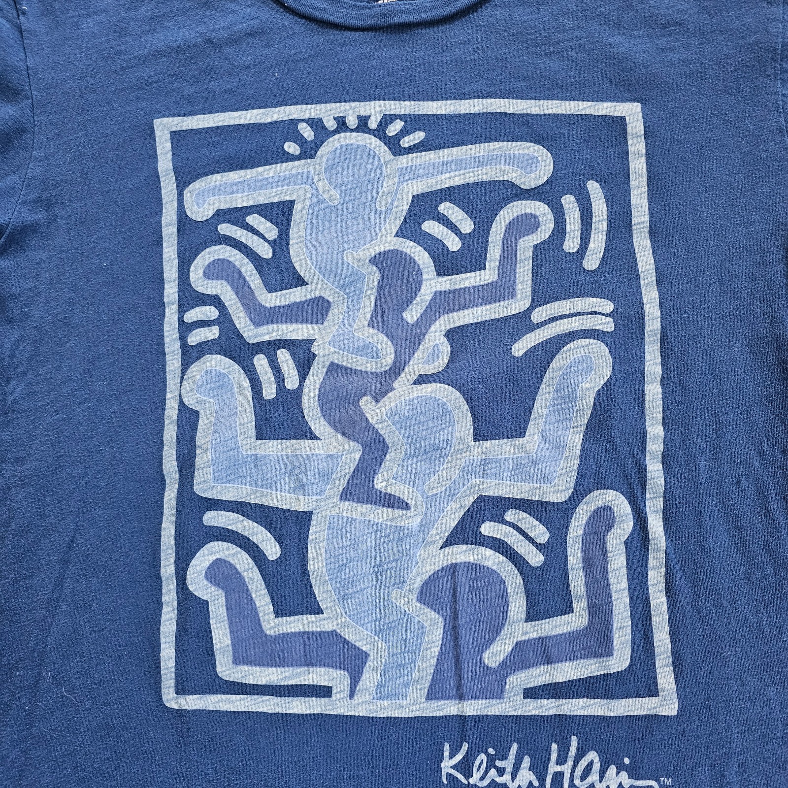 GAP Men's Large Keith Haring Graphic Short Sleeve T-Shirt gallery