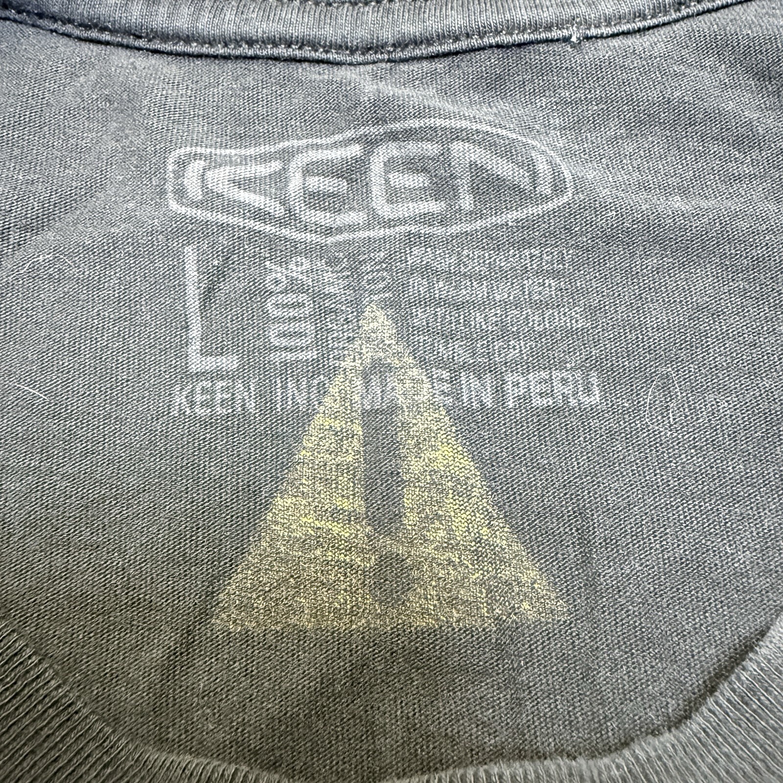 Keen Utility Large Logo T-Shirt Black Organic Cotton Made in USA Long Sleeves gallery