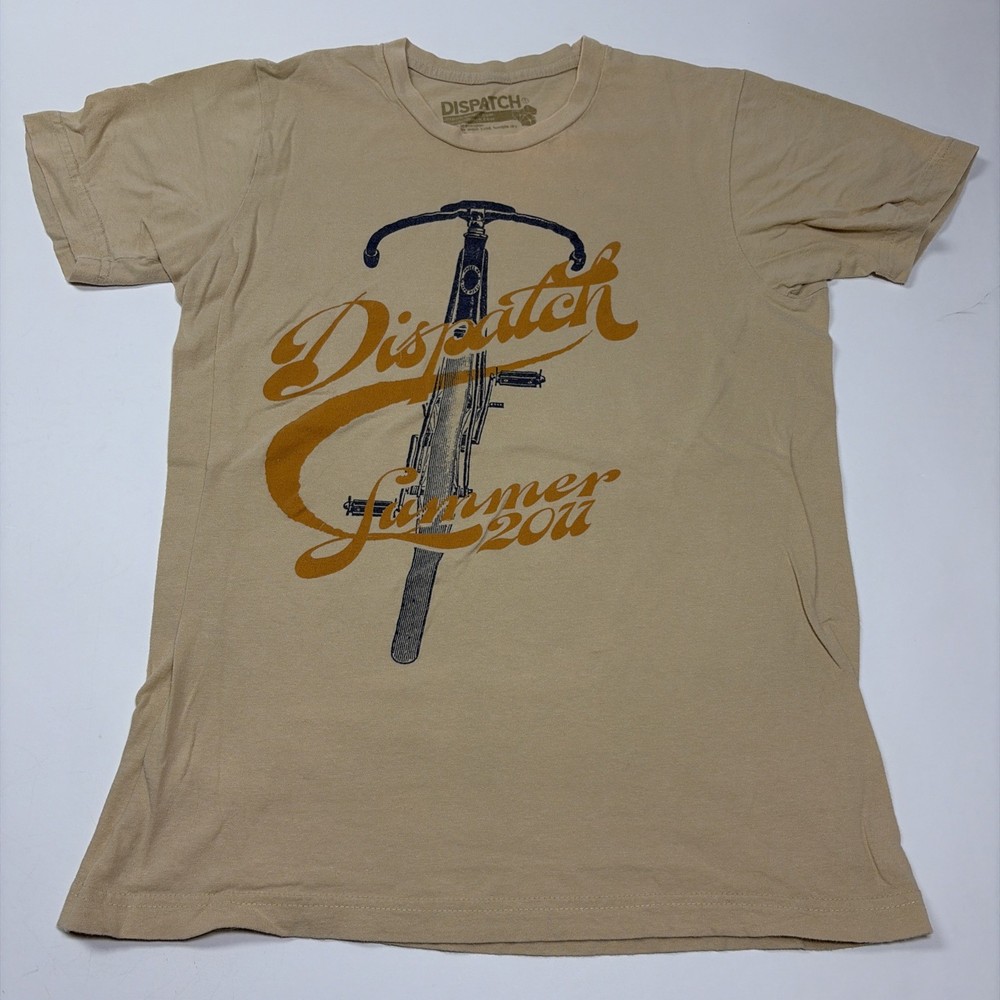 Dispatch Summer 2011 Tour Double Sided size S Small T Shirt Rare Band Merch Tee