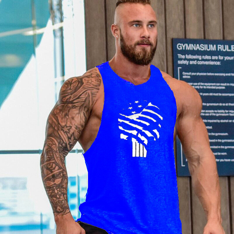 Gym Stringer - Men's Tank Top for Bodybuilding Fitness - Stringer Sports alpha gallery