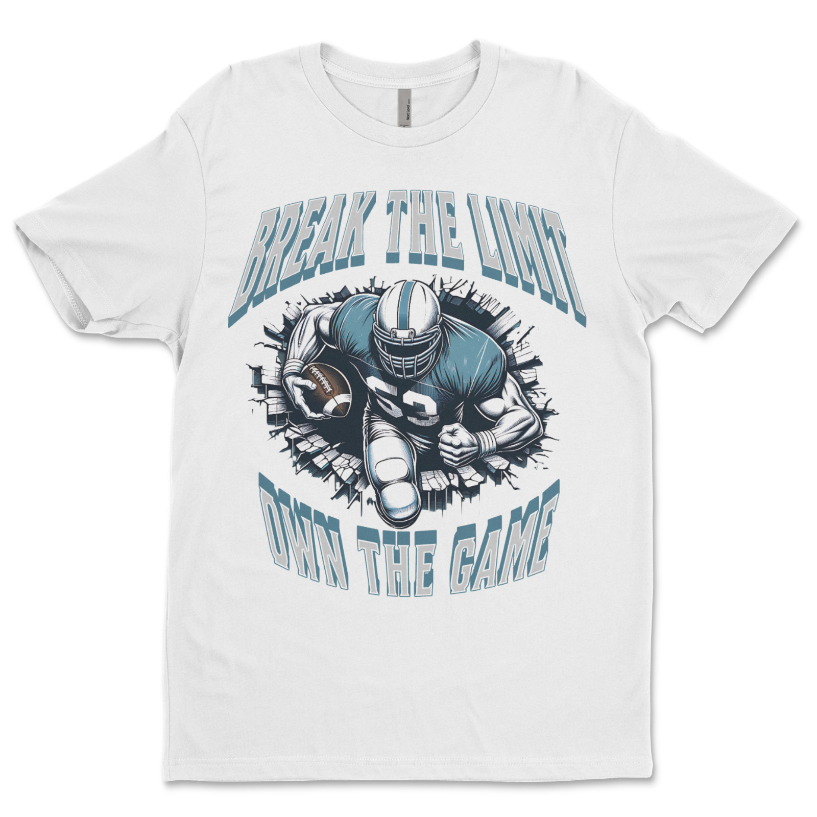 Custom T-Shirt break the limit Dtf Print On Next Level T-Shirt unisexSoft Cotton gallery
