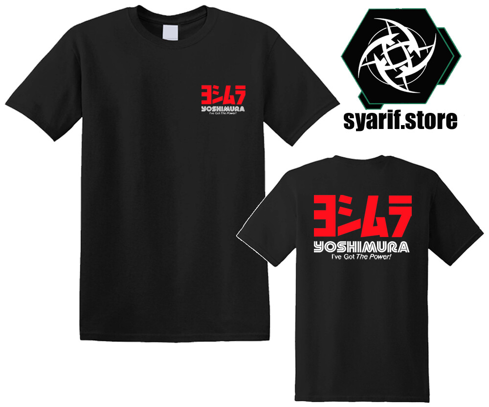 Yoshimura Racing Logo Men's Black T-Shirt Size S to 3XL gallery