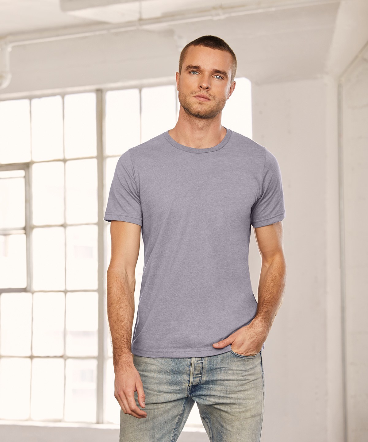 Bella + Canvas Unisex Sueded Tee 3301 - Adults Cotton Short Sleeved T-Shirt gallery