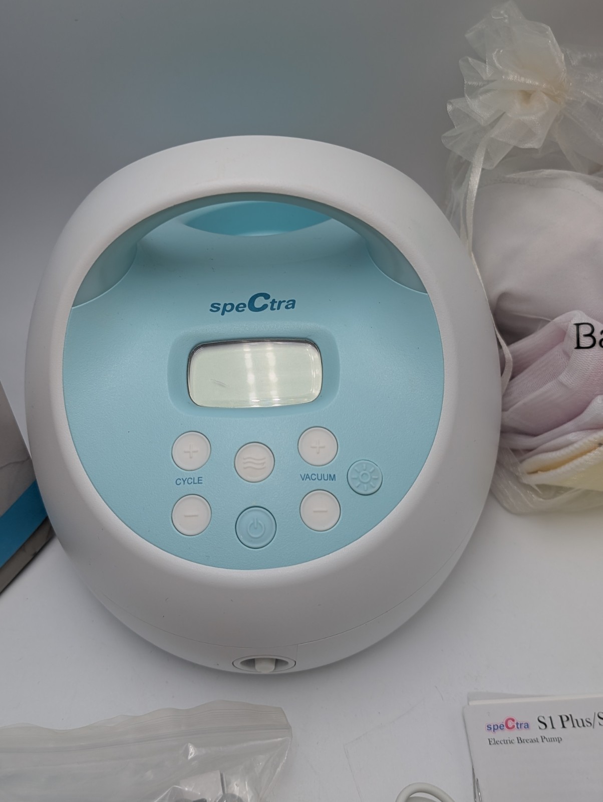 Spectra S1 Plus Breast Pump Rechargeable Electric With Some Extras