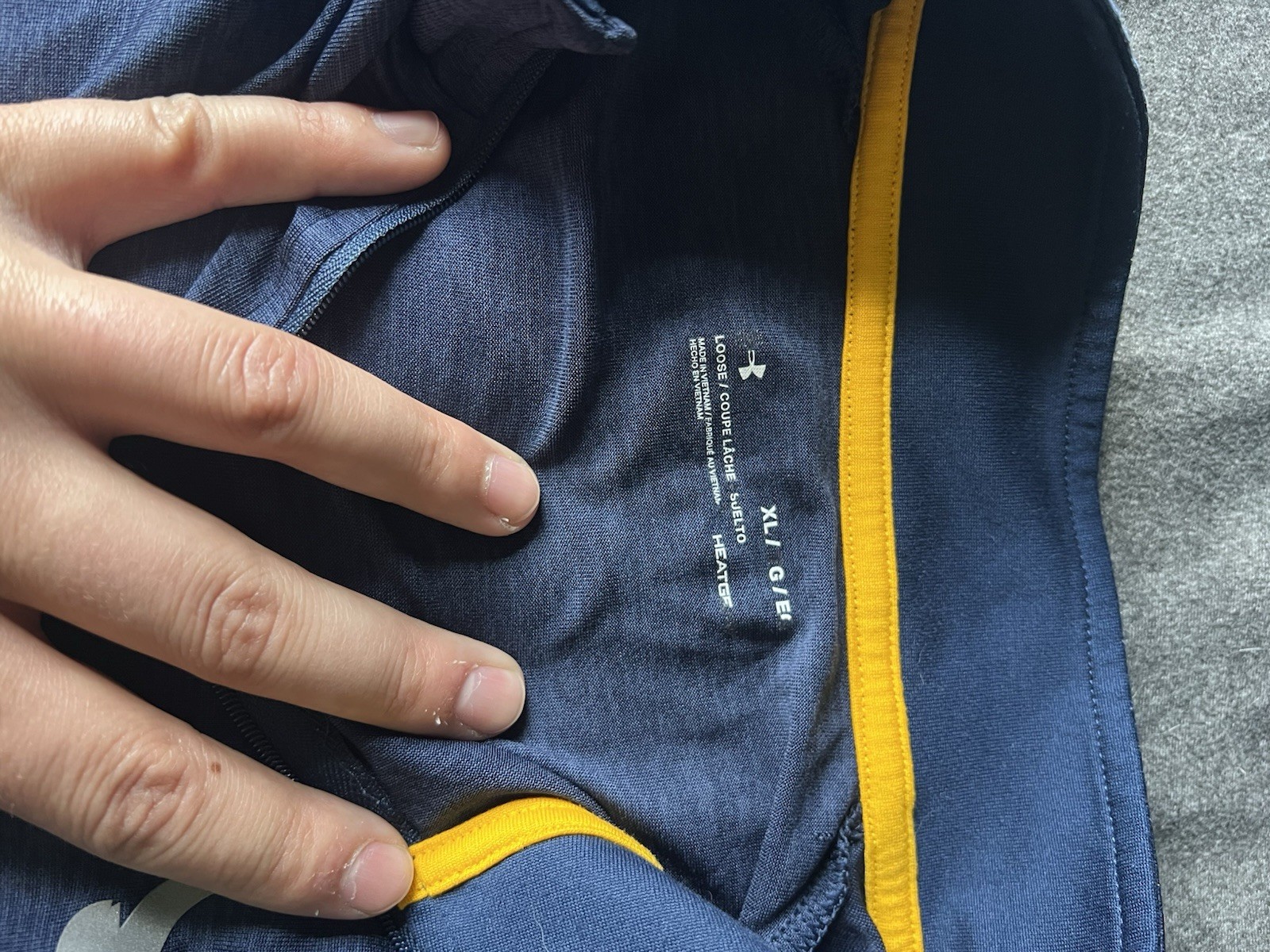 UA Project Rock Light Long Sleeve Half Zip XL gallery