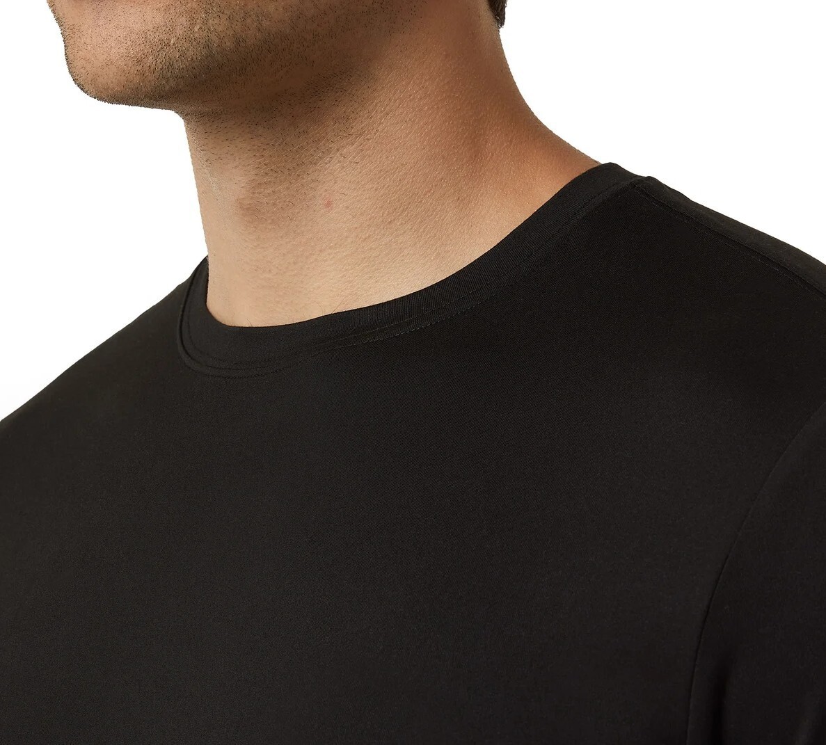 3 PACK - 32 DEGREES COOL MEN'S SHORT SLEEVE CREW NECK SHIRT BLACK OR WHITE gallery