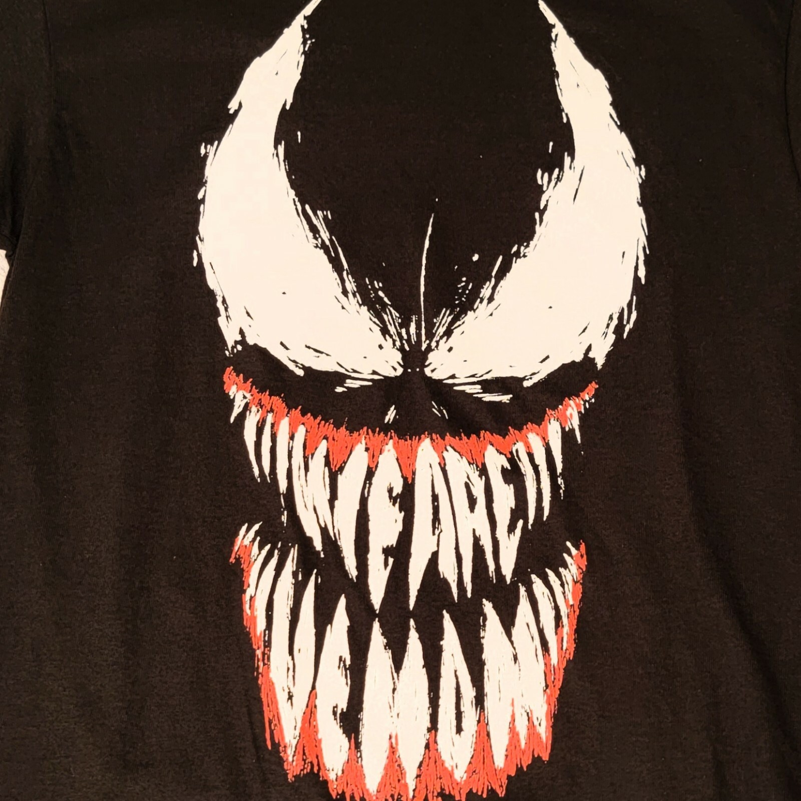 MARVEL VENOM Shirt Mens Extra Large XL Black MCU Comics WE ARE VENOM NWT gallery