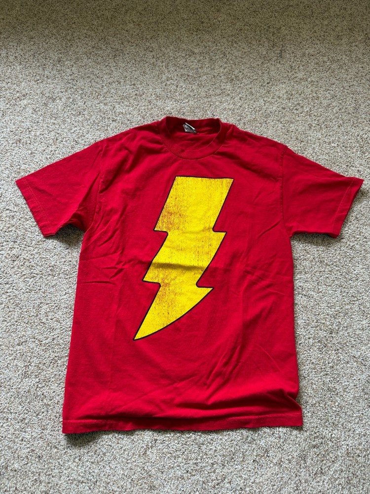 The Flash Shirt Mens Large Red DC Comics Originals Superhero Graphic Tee 2010