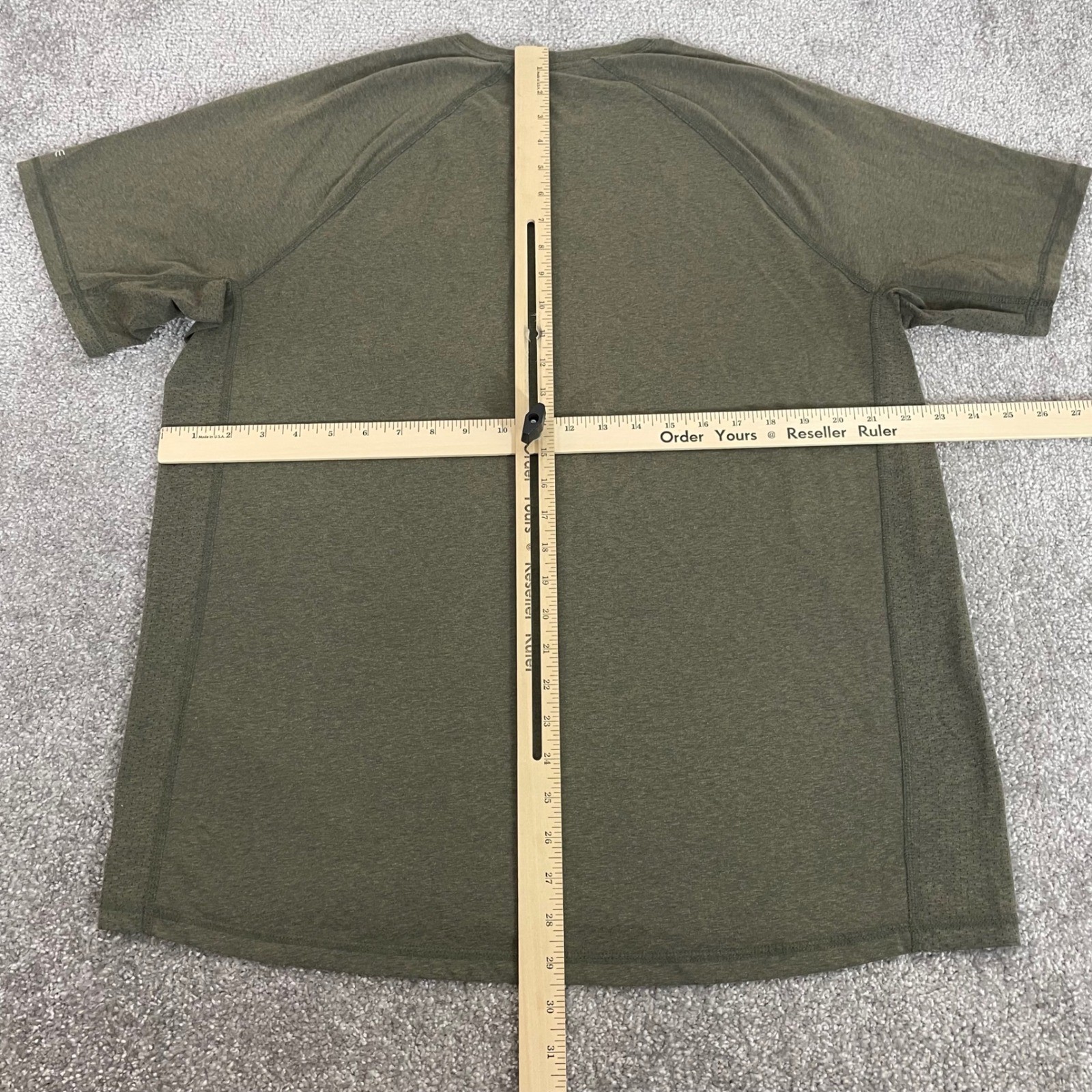Carhartt Force T Shirt Mens Large Relaxed Fit Pocket Utility Performance Green gallery