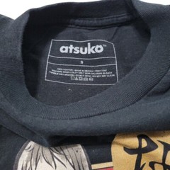 Atsuko Shirt Size Small S Nami Black Tee Anime Graphic Tee Graphic Print T-Shirt