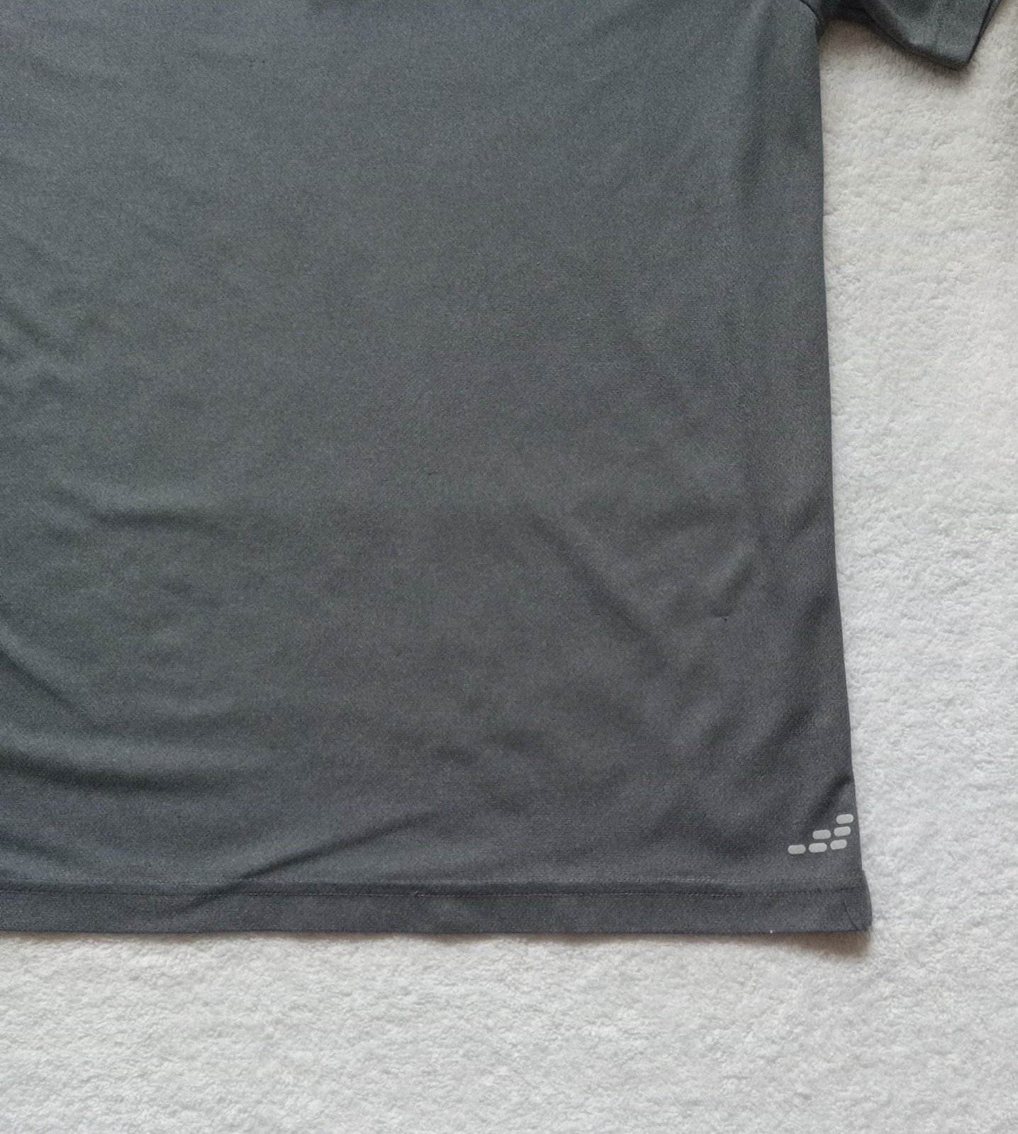 BCG Men's Polo Shirt Size Large Gray Short Sleeve Athletic Performance Tee gallery