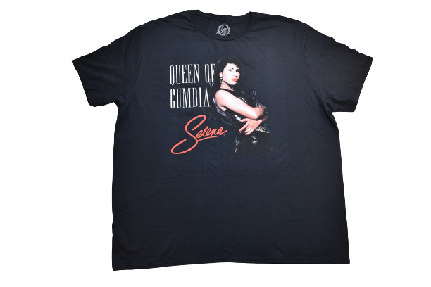 Selena Mens Queen Of Cumbia Black Tee Shirt New XS, S, XL, 2XL, 3XL gallery