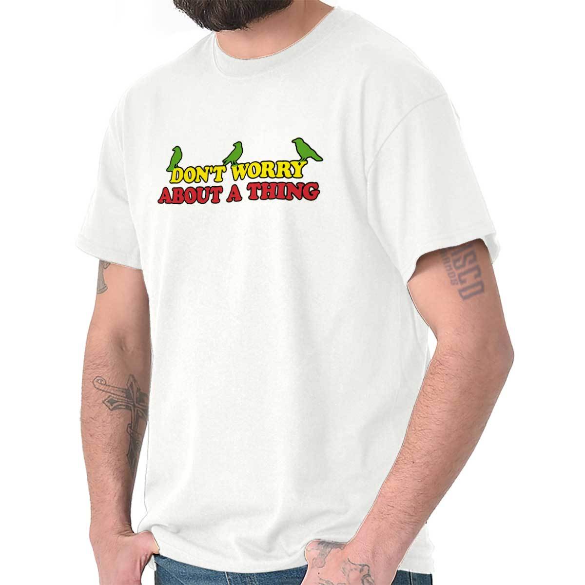 Dont Worry About A Thing Three Little Birds Womens or Mens Crewneck T Shirt Tee gallery