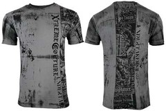 Xtreme Couture by Affliction Men’s T-Shirt Crew Biker Skull Tattoo S-5XL