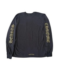 NWT – Chrome Hearts Neck Logo Long Sleeve T-Shirt – Army Green/Black – Size XXL