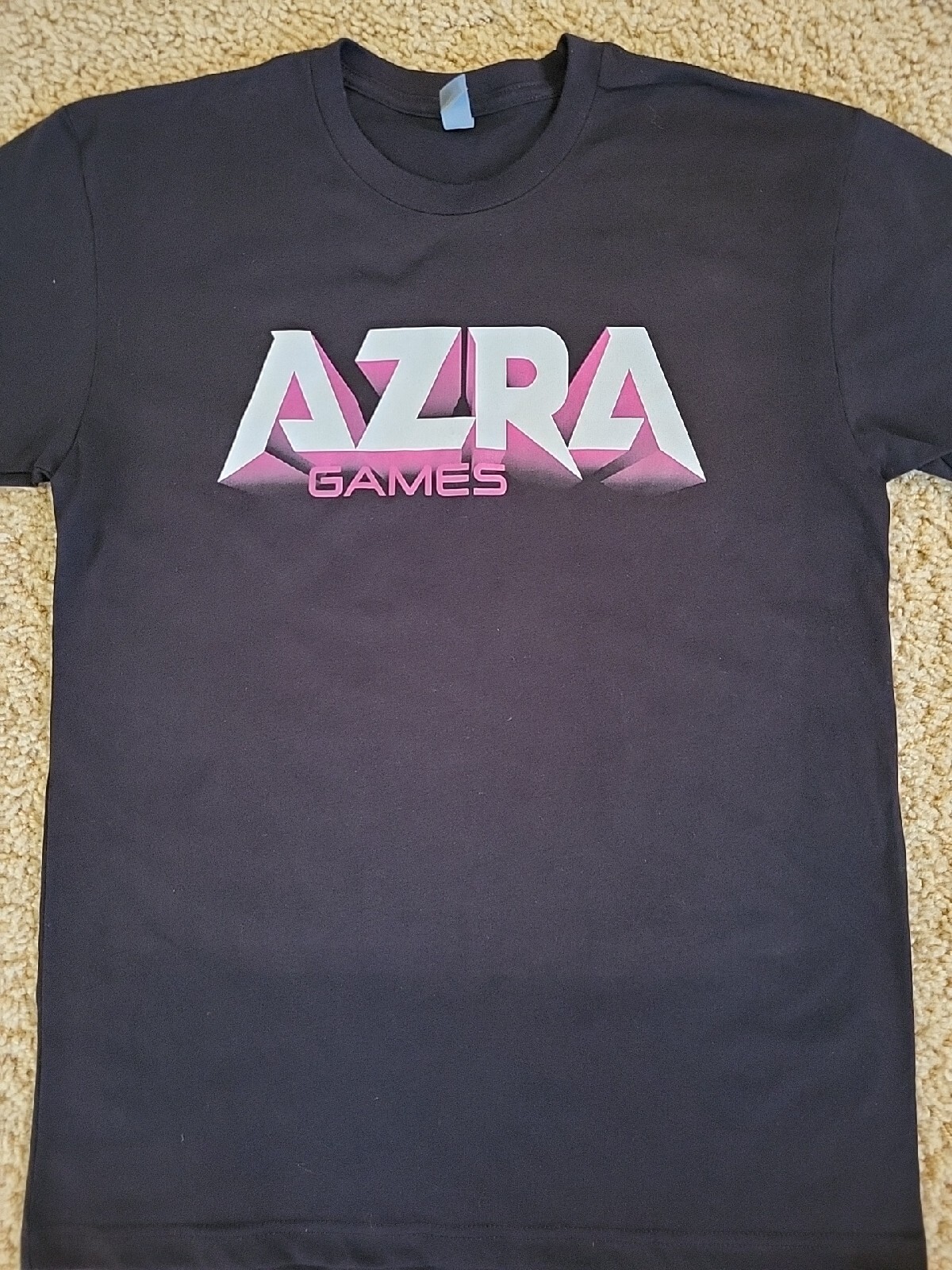 Next Level Apparel Unisex Premium CVC Crew Neck Tee - AZRA GAMES Graphic Logo gallery