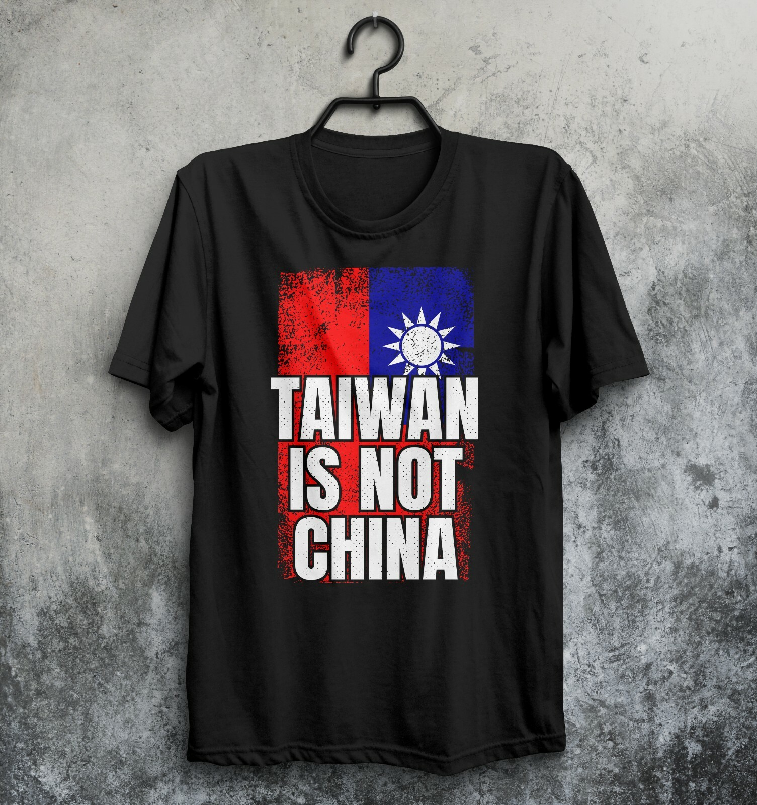 Taiwan Is Not China T-Shirt West Support Taiwanese Flag Country Protest People gallery