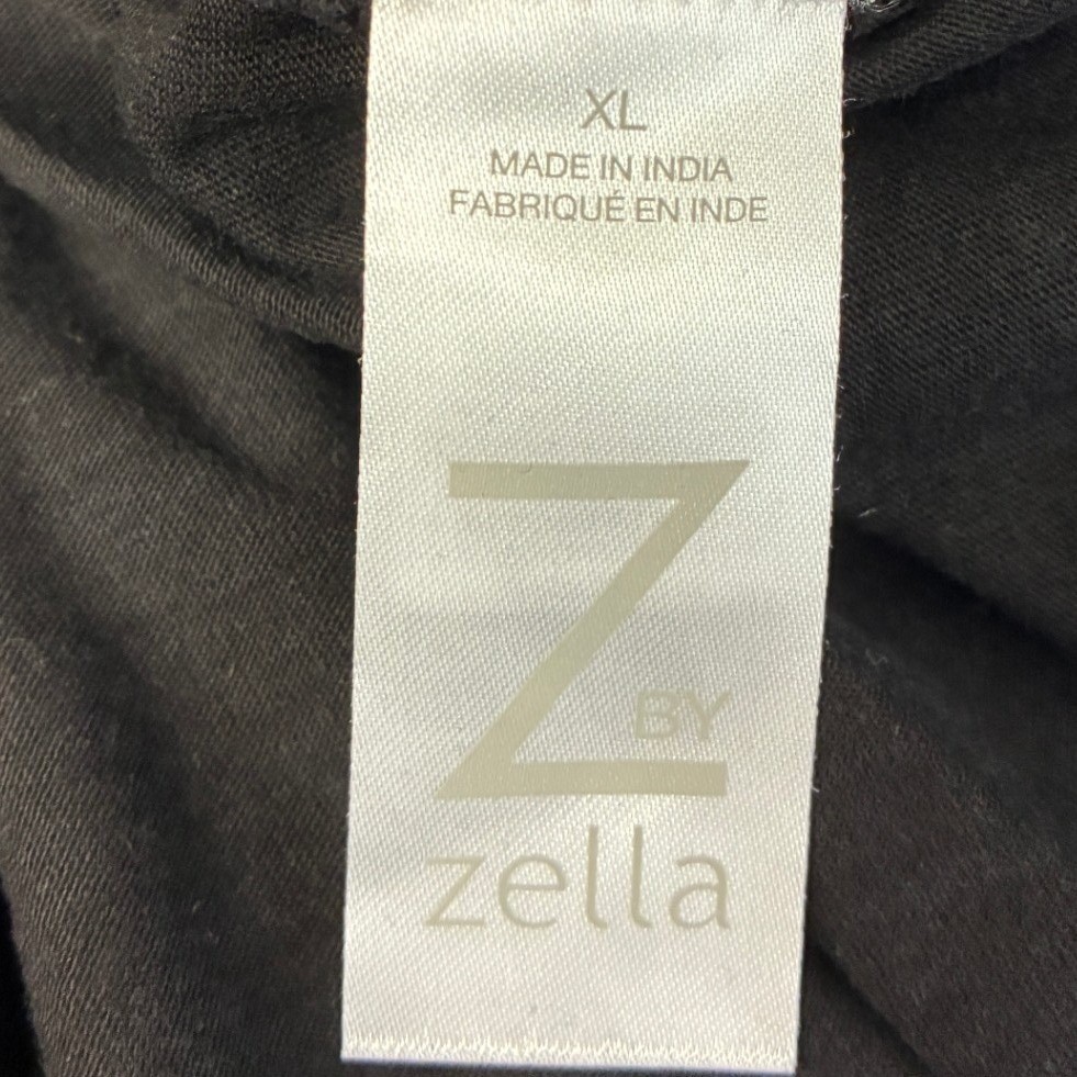 Z by Zella Mens Henley Shirt Long Sleeve Black Nordstrom RZ460474MN XL New gallery
