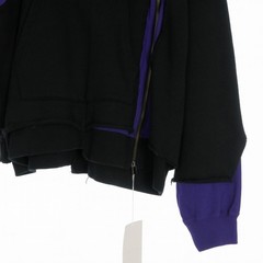 【TOPS】Unused FACETASM LAYERD DECONSTRUCTED SWEAT Men’s High-Neck Sweatshirt