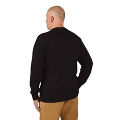 Milwaukee Men’s X-Large Black Cotton/Polyester Long-Sleeve Hybrid Work T-Shirt