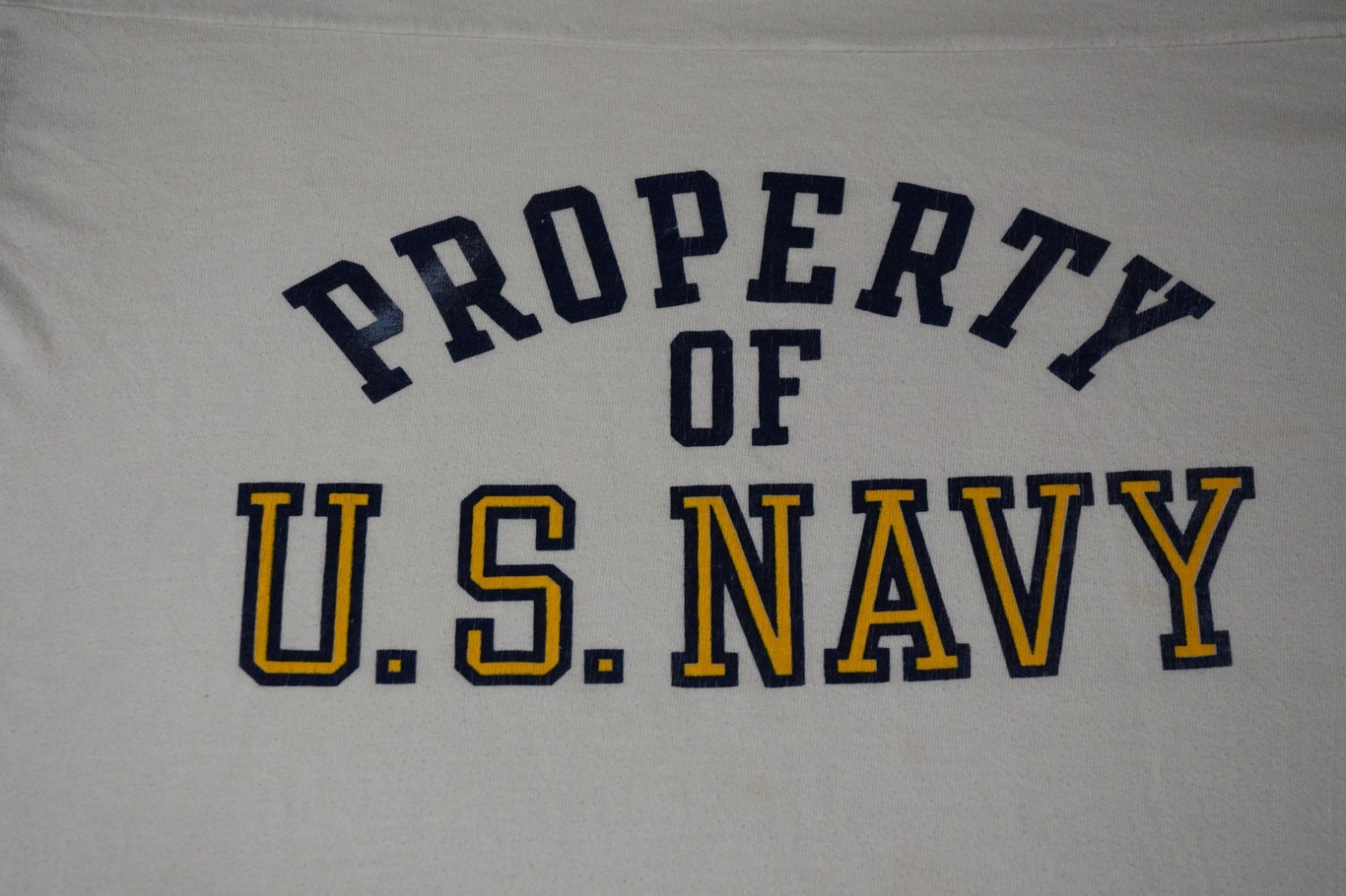 Property of US Navy Jersey 1970s Vintage XL T Shirt gallery