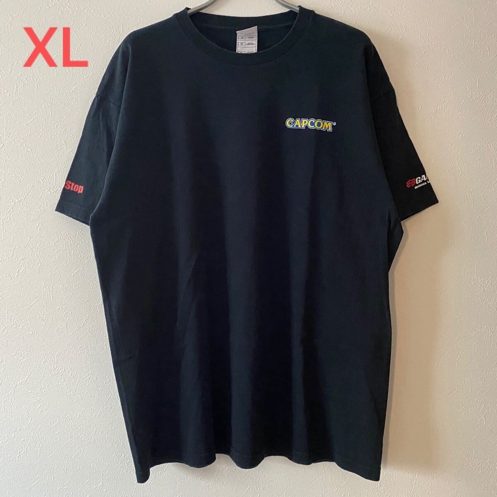 Vintage Y2K Resident Evil Capcom Promo T-Shirt XL Shoulder 55cm 21.7in